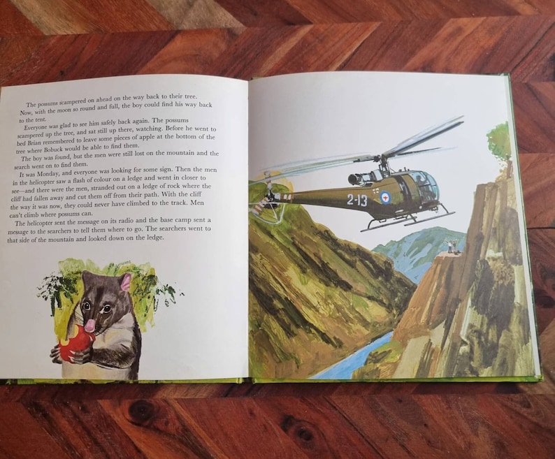 Vintage Bobuck the Mountain Possum Book – Australian Golden Book, 1970 ...