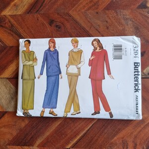 BUTTERICK Muster 3204 Damen Top Rock Hose Größe 8-10-12