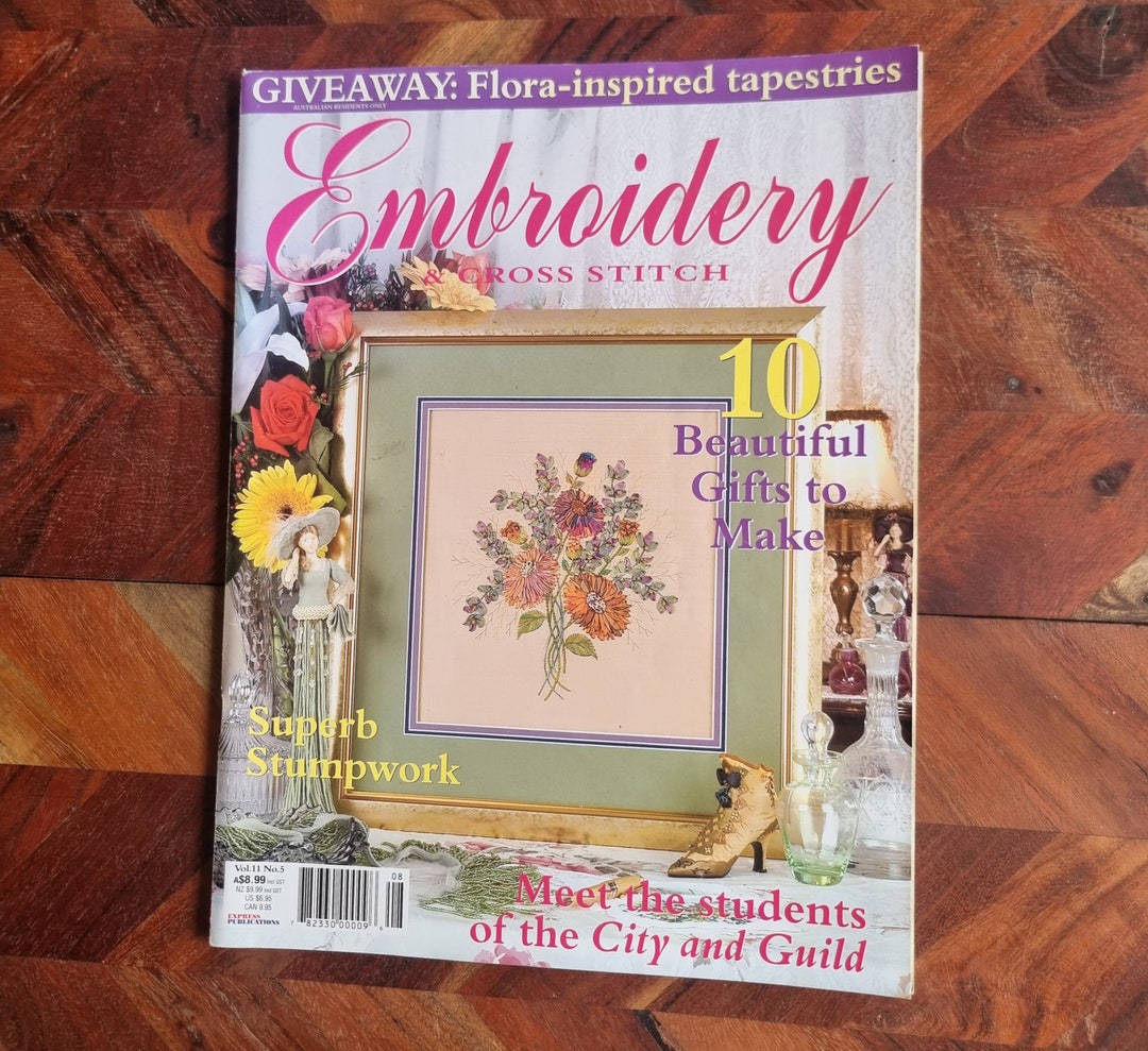 Vintage Embroidery & Crossstitch Magazine Vol 11 No 5 Etsy