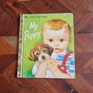 Children&#39;s Book  - Little Golden Book - My Puppy- 1983 Edition