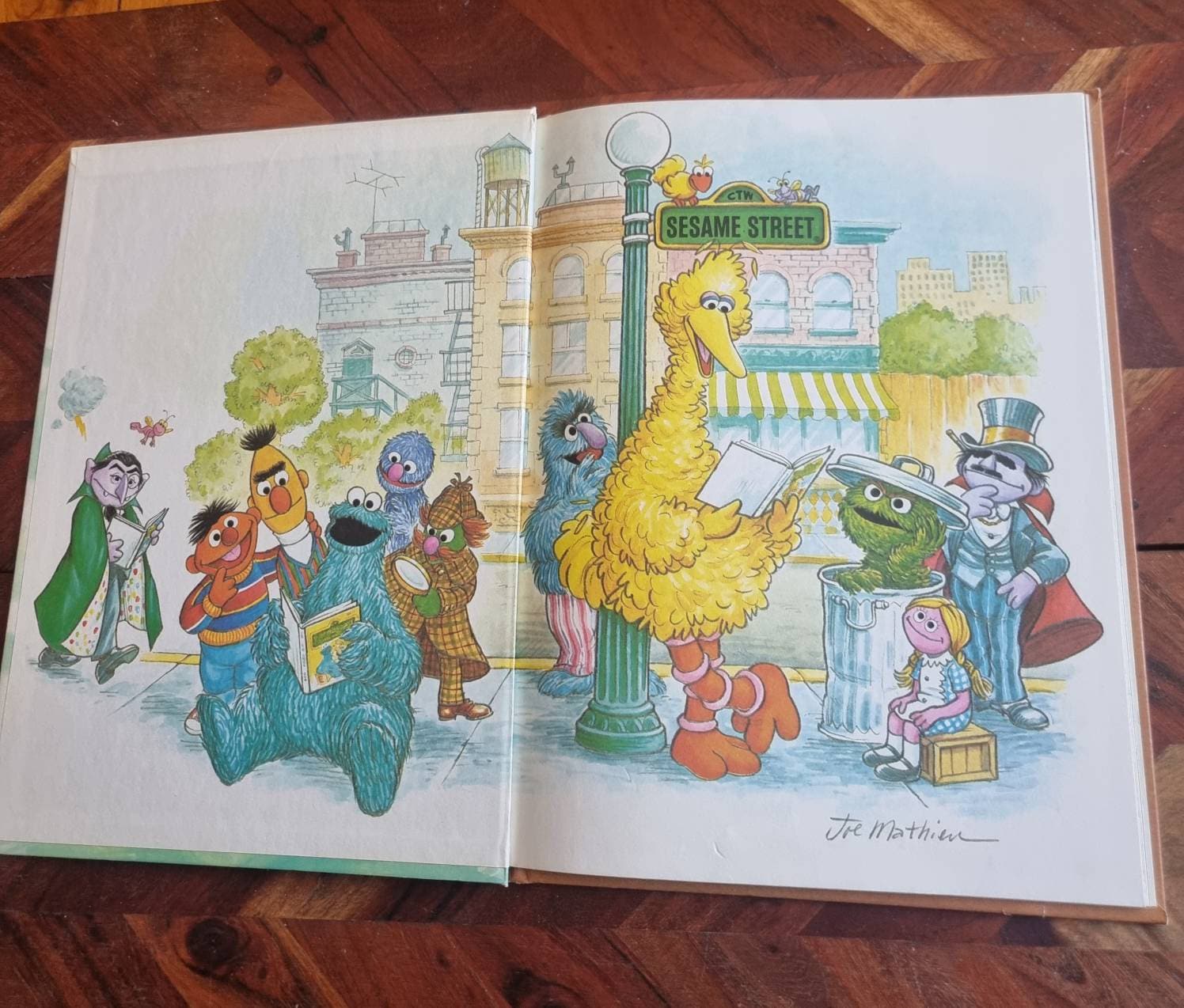 Vintage Sesame Street Library Book – Volume 11, 1978 Edition