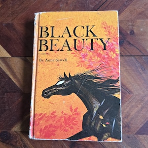 Vintage Childrens Book - Black Beauty - Anna Sewell  -1970 Hardcover Edition - Unabridged