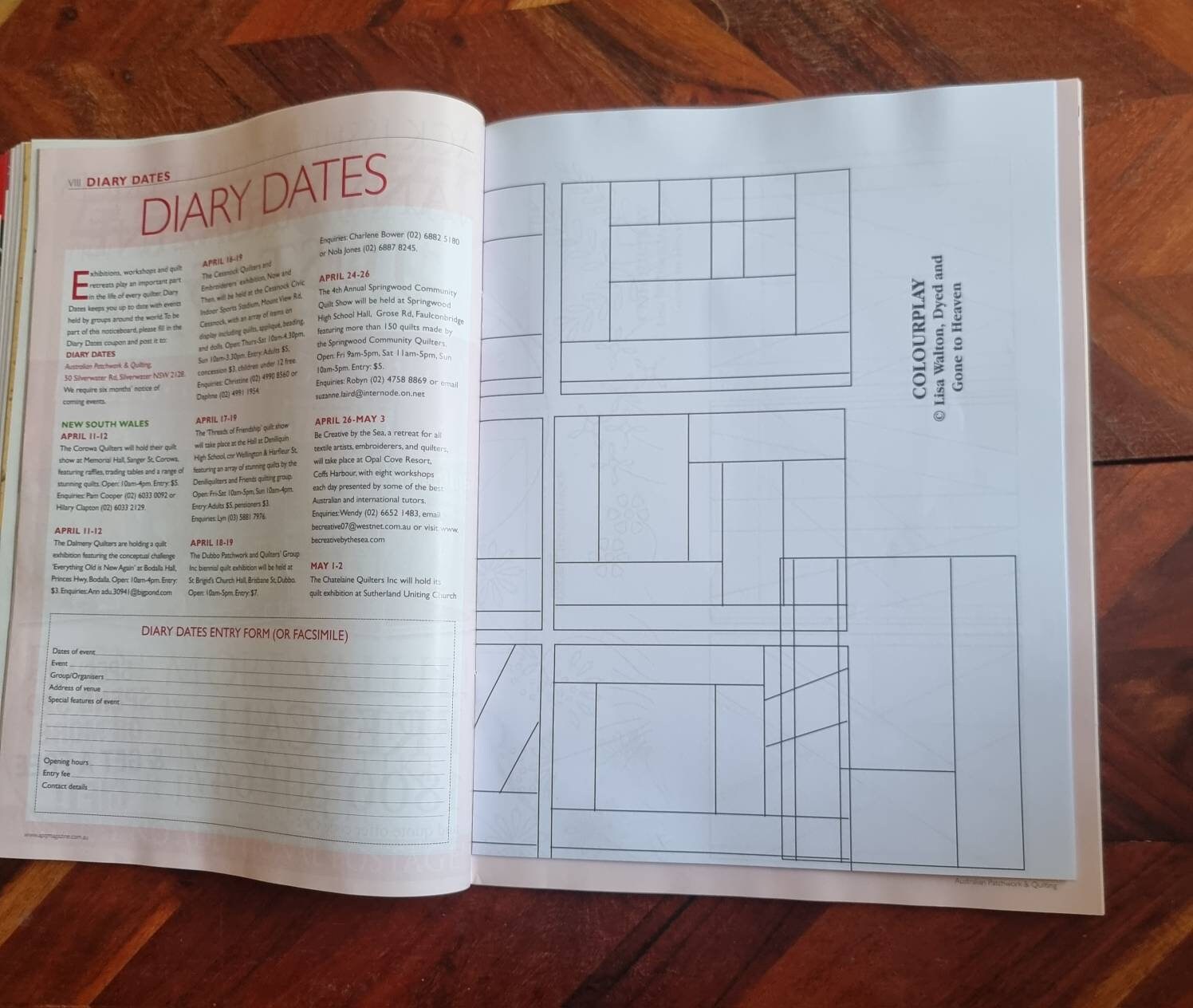 Australian Patchwork and Quilting Magazine - Vol 17 No. 11 - 10 Amazing ...