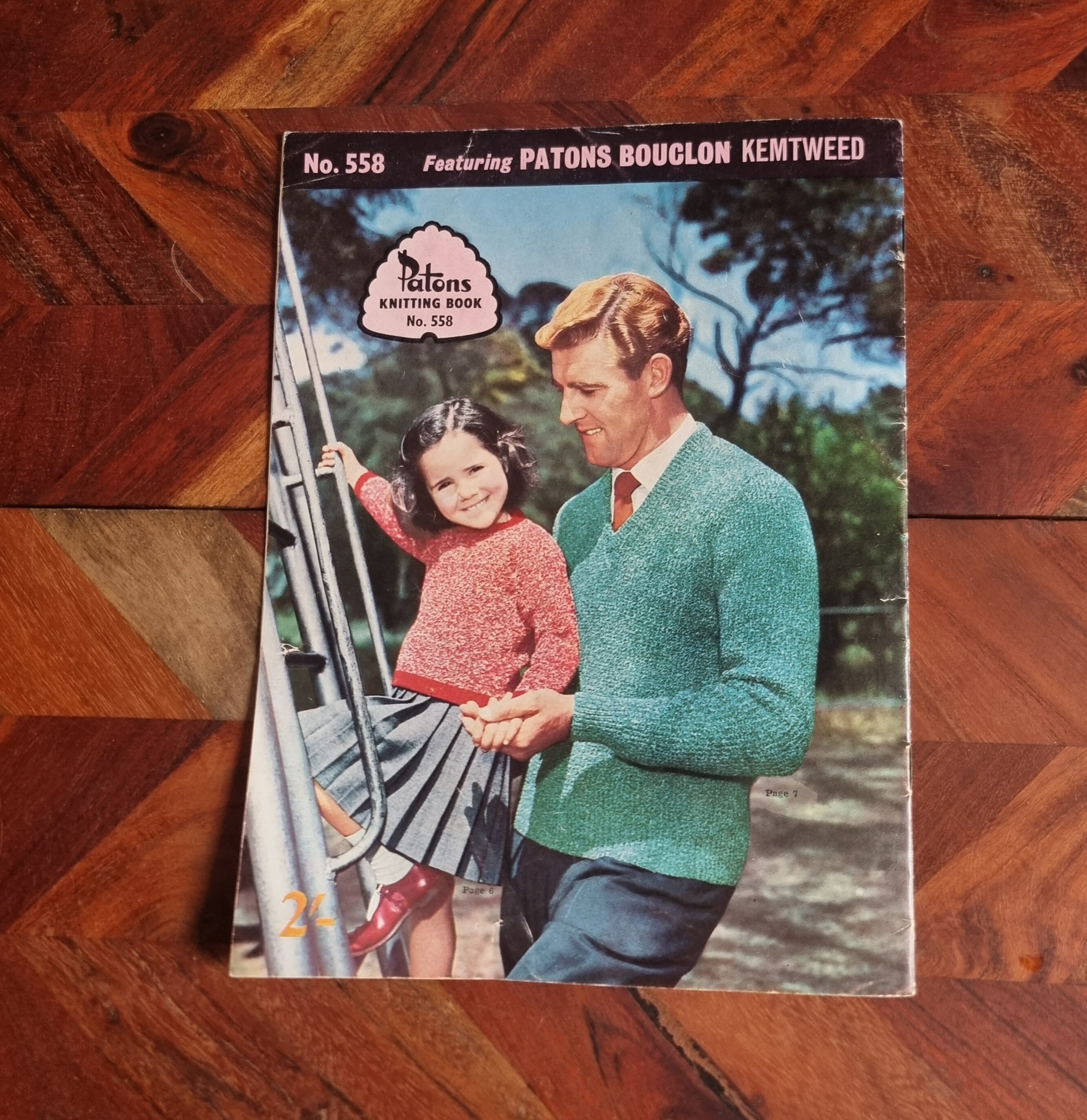 Vintage Patons Bouclon Kemtweed Knitting Book No. 558 - Etsy