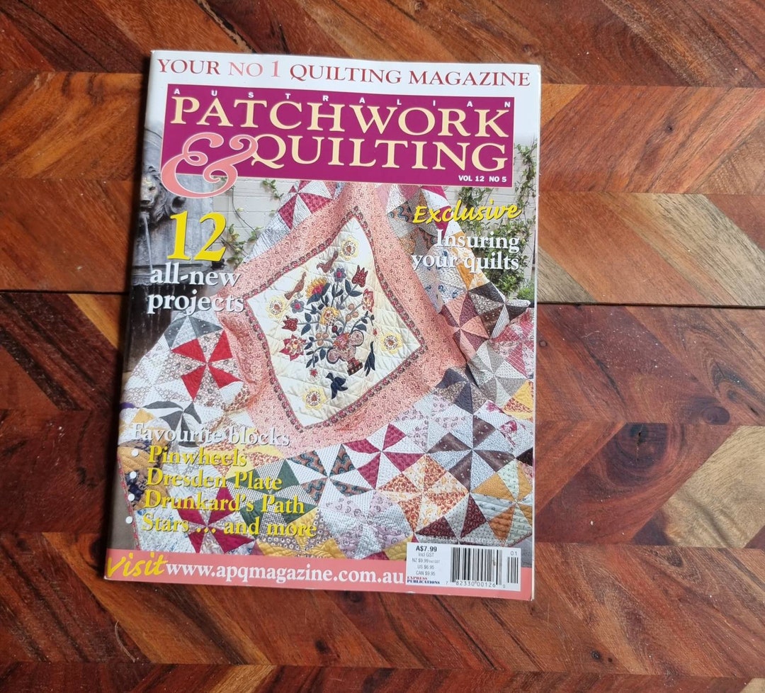 Australian Patchwork and Quilting Magazine Vol 12 No. 5 Etsy