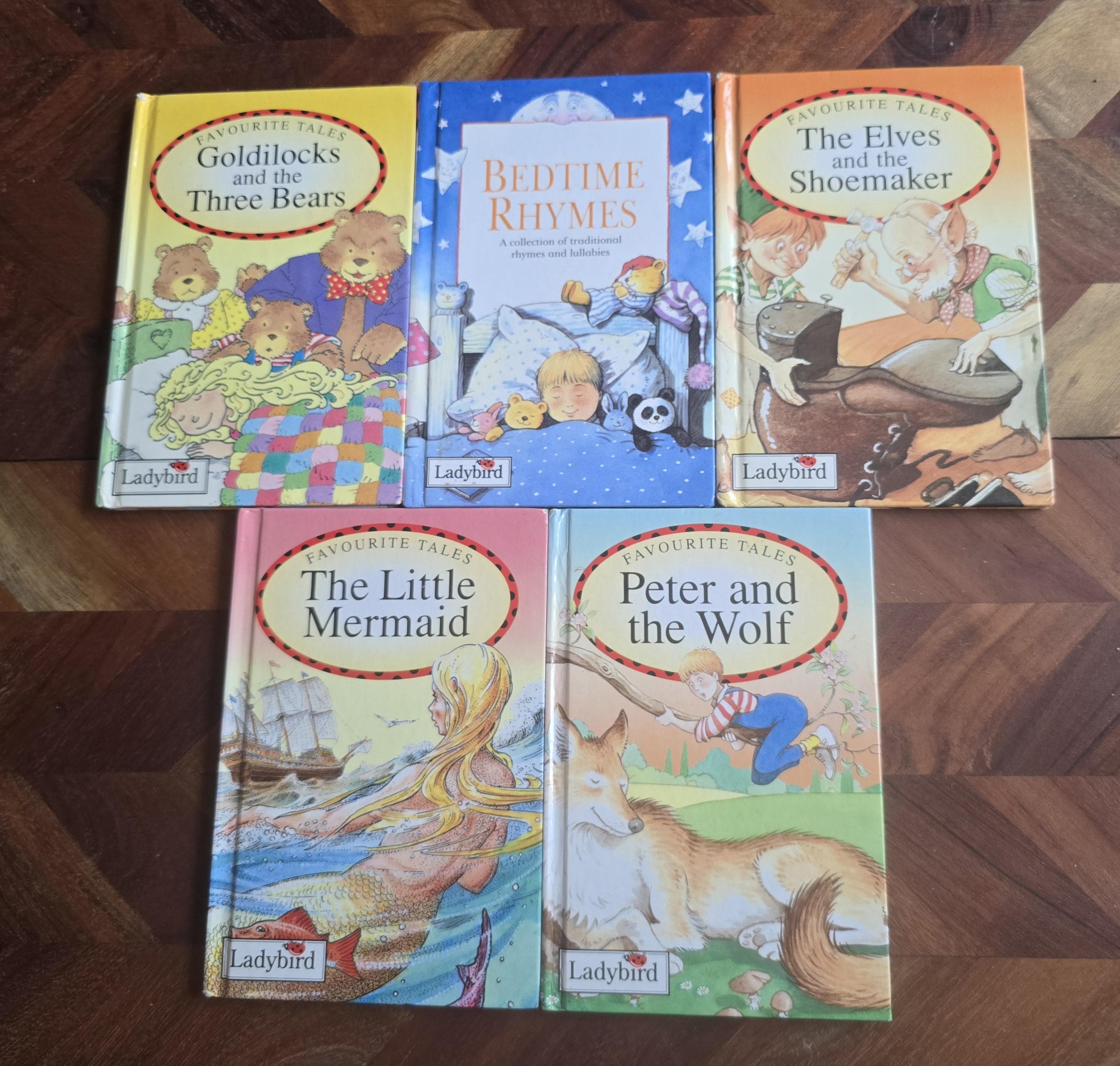 Vintage Ladybird Books - Favourite Tales -bedtime Rhymes - Hard