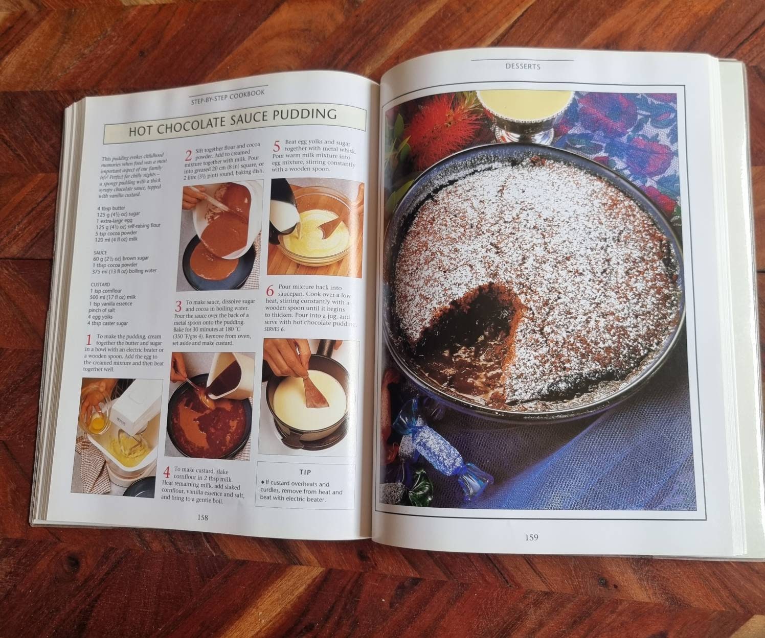 Vintage Cookbook Step-by-step Cookbook Hiary Biller John Peacock 1999 ...