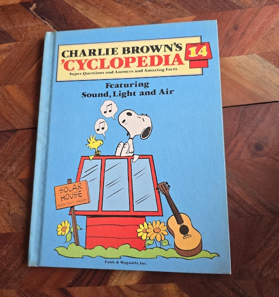 Vintage Charlie Brown's Cyclopedia Vol. 14 - 1980 Hardcover - Etsy