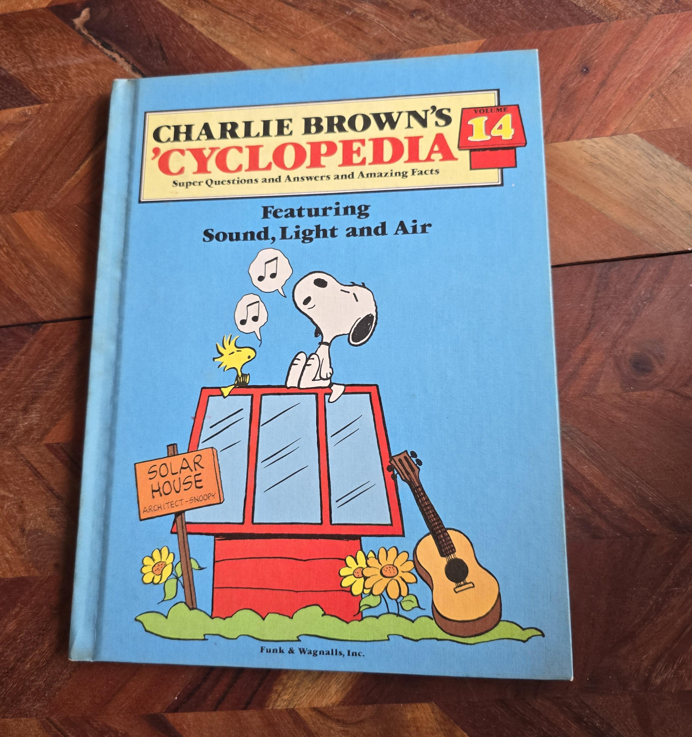 Vintage Charlie Brown's Cyclopedia Vol. 14 - 1980 Hardcover - Etsy