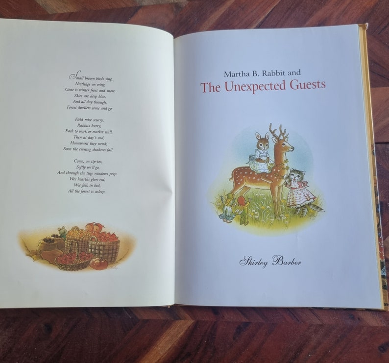 Shirley Rabbit Children's Book Tales From Martha B. Rabbit Shirley - Etsy Australia