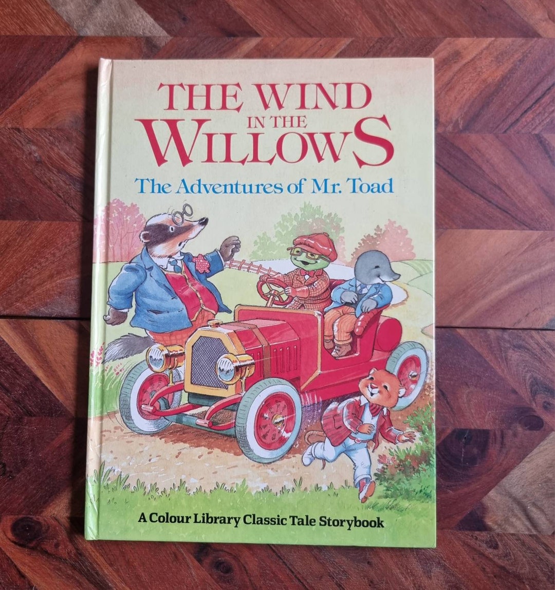 Vintage Childrens Books - the Wind in the Willows - the Adventures of ...