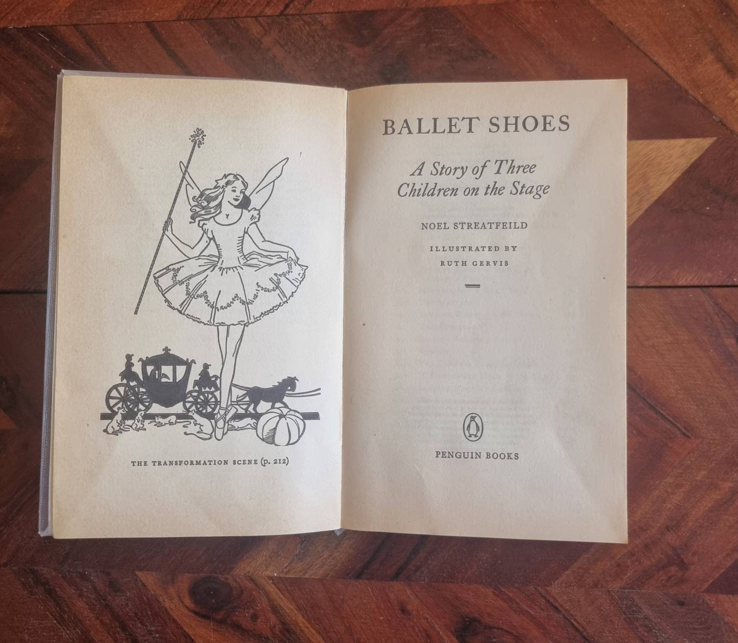 Vintage Childrens Books Ballet Shoes Noel Streatfeild Etsy