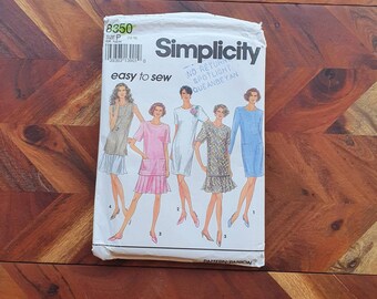 Simplicity Vintage Pattern 8350 Dress or Tunic Size 12-16