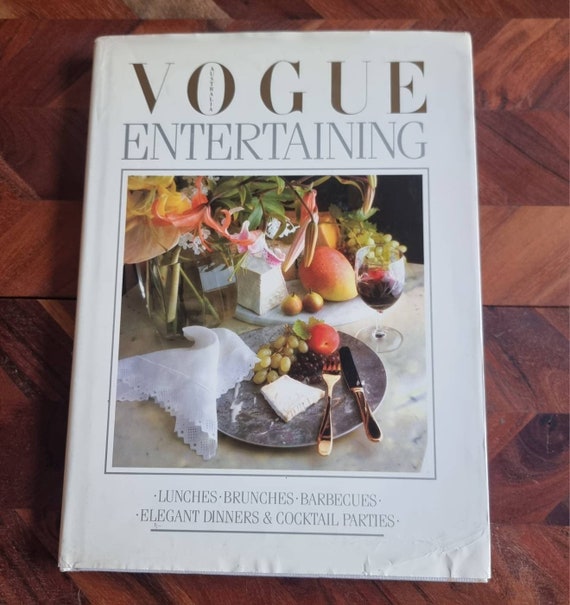 VOGUE ENTERTAINING＆TRAVEL1999/10冊 料理写真 Vintage Cook Book - Vogue Entertaining - 1986 Edition - Etsy