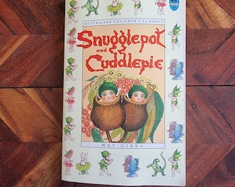 Vintage Children Books - Snugglepot and Cuddlepie - May Gibbs - 1996 Soft Cover Edition