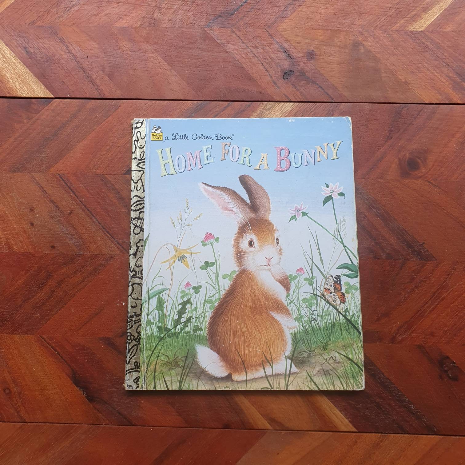 Vintage Children's Book Little Golden Book Home for A Bunny 1961 ...