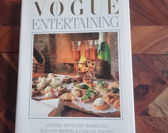 Vintage Cook Book - Vogue Entertaining - 1986 Edition