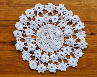 Dentelle aux fuseaux blanche 25mm - La Mercerie de l'Etoile de coton