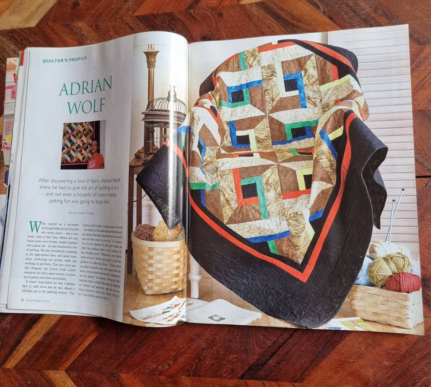 Australian Patchwork and Quilting Magazine - Vol 16 No. 8 - 12 ...