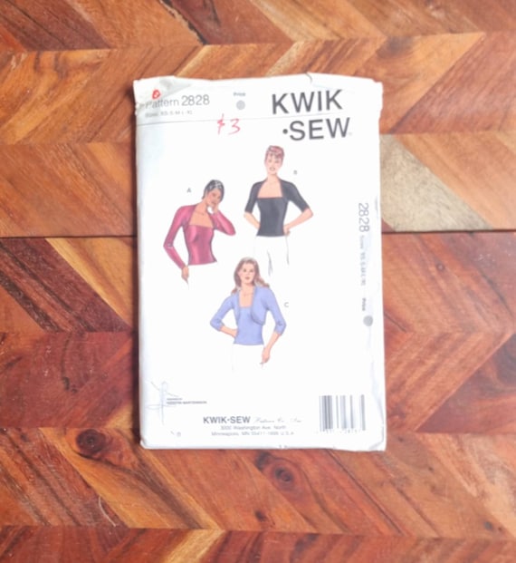 KWIK Sew Pattern 2828 Womens Shrugs and Tops Sizes XS-XL -  Canada