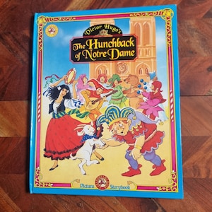 Vintage kinderboek - De klokkenluider van de Notre-Dame - Victor Hugo - Hardcover editie 1996