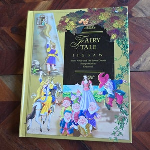 Vintage Children&#39;s Book  - Fairy Tale Jigsaw Book  -  2004 Hardcover Edition
