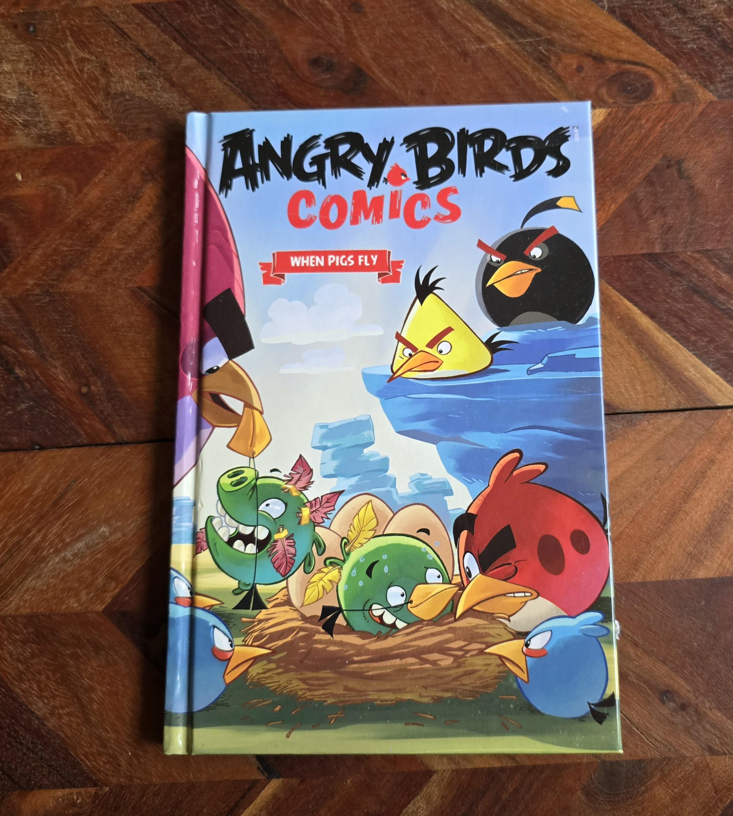 Comic Books - the Angry Birds Comics - When Pigs Fly - Hardcover Edition -  Etsy, image size:2562x2852