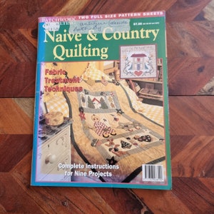 Australian Patchwork and Quilting Magazine - Naive & Country Quilting