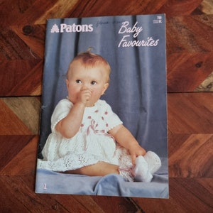 Libro de tejido Patons No. 789 - Favoritos de los bebés