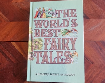 Vintage Childrens Books - A Readers Digest Anthology - The World's Best Fairy Tales - Volume 1 - 1977 Hardcover Edition