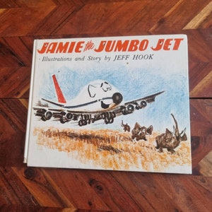 ヴィンテージ児童書 - ジェイミー・ザ・ジャンボ - ジェフ・フック - 1971 ハードカバー版