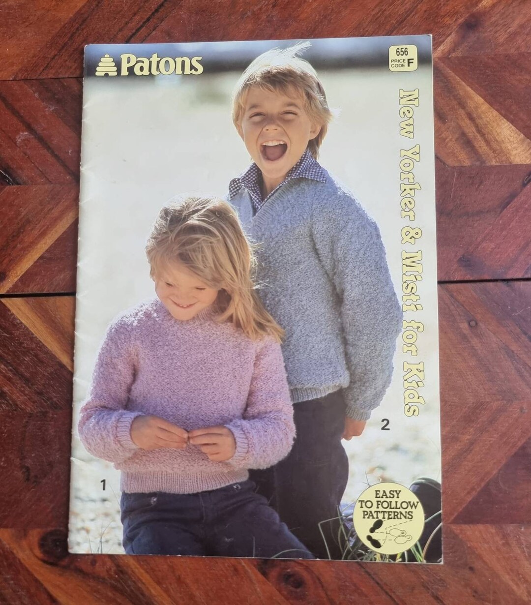 Vintage Patons Knitting Book No. 656 - New Yorker & Misti for Kids - Etsy