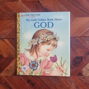 Children&#39;s Book  - Little Golden Book - My Little Golden Book About God