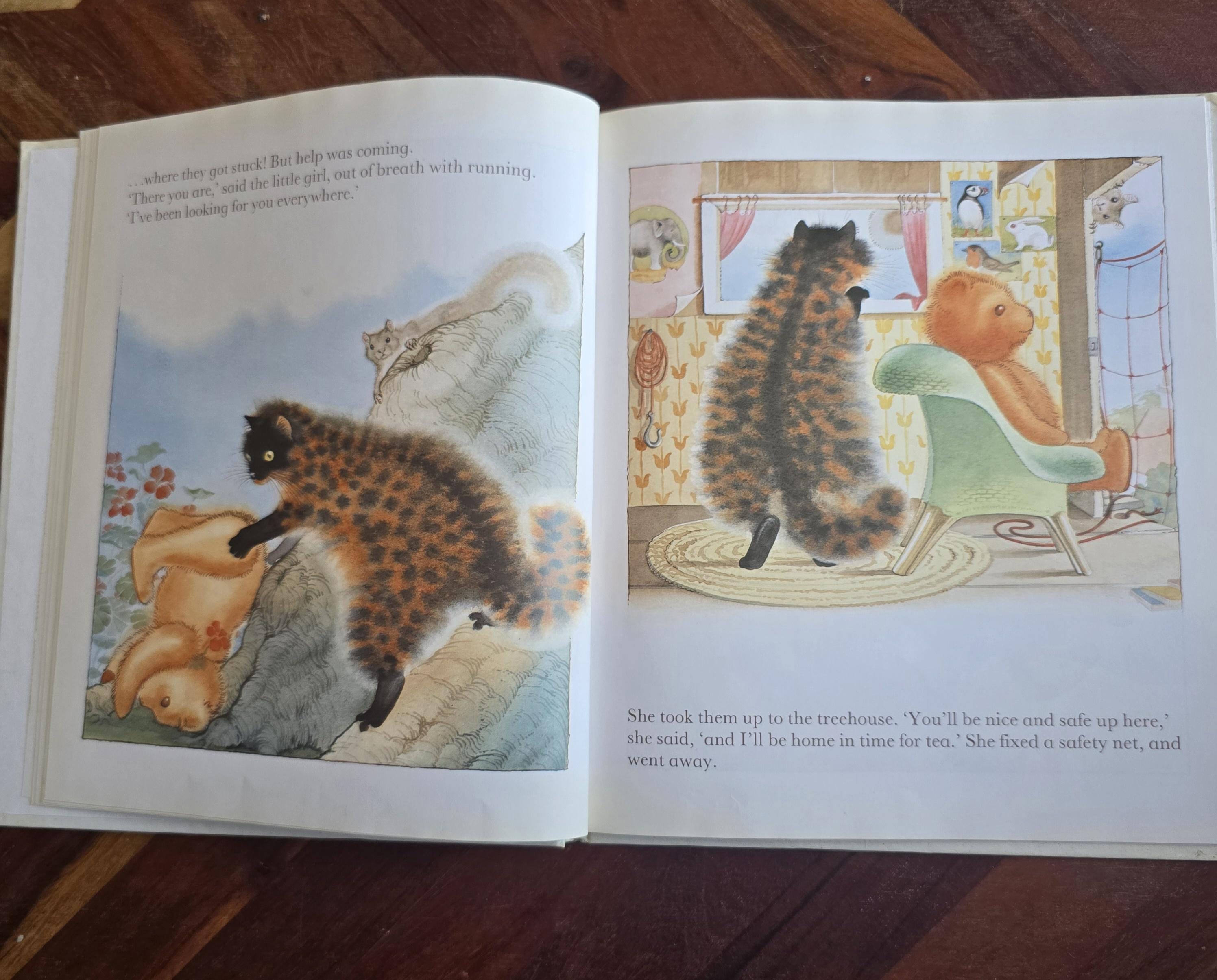 Meg Rutherford Books Vintage Children's Book - Bluff and Bran and the Tree House - Meg ...
