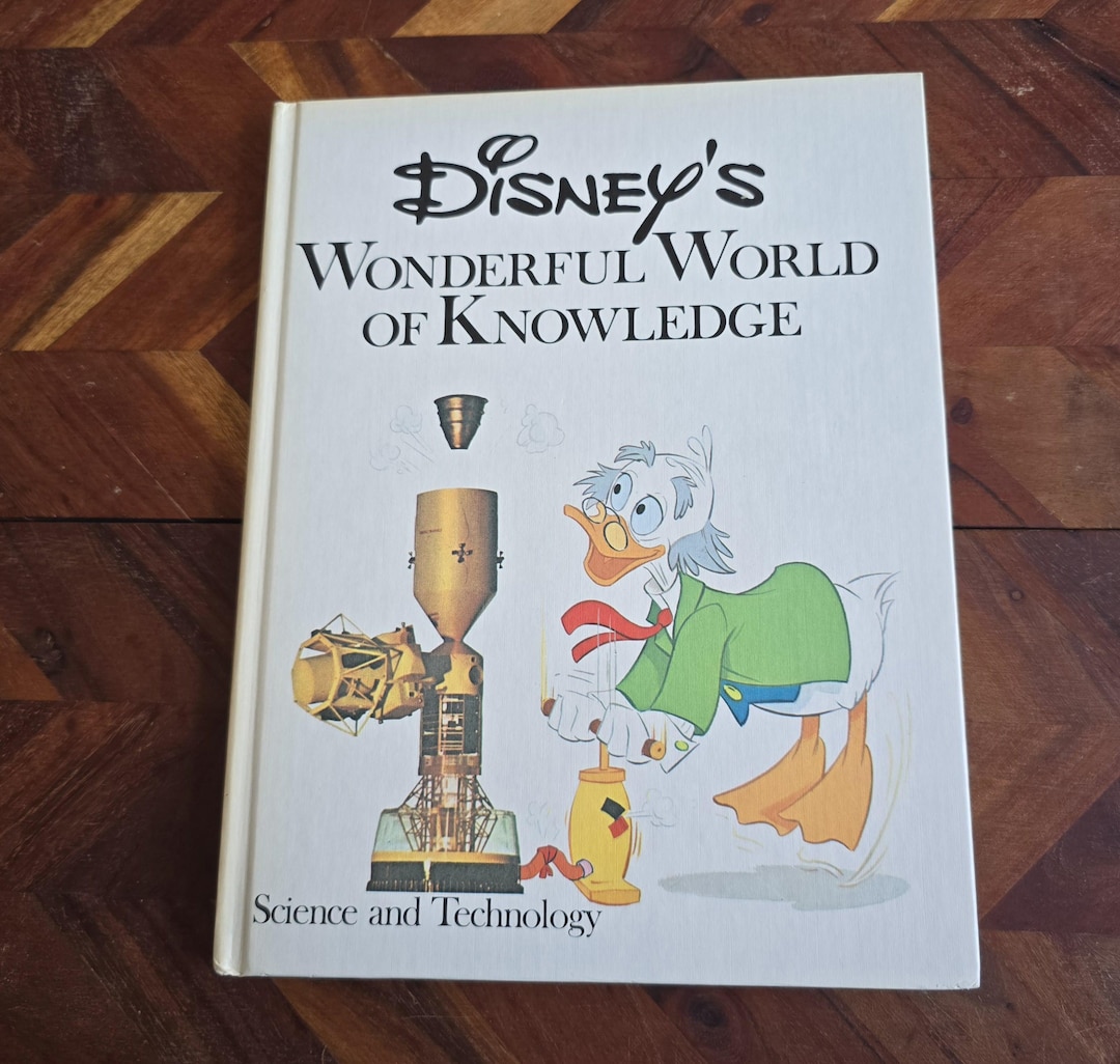 Vintage Disney's Science & Technology Book – 1973 Hardcover - Etsy