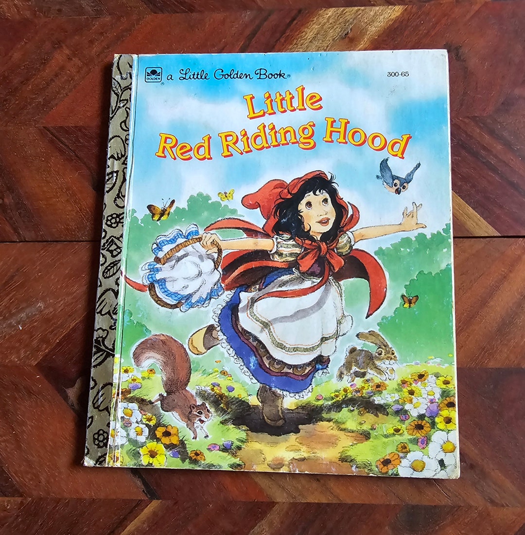 Vintage Children's Book - Little Golden Book - Little Red Riding Hood ...