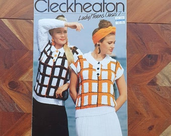Folleto de punto Cleckheaton 669 para damas y adolescentes