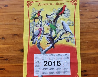 Tea Towel - Australian Birds - Cotton