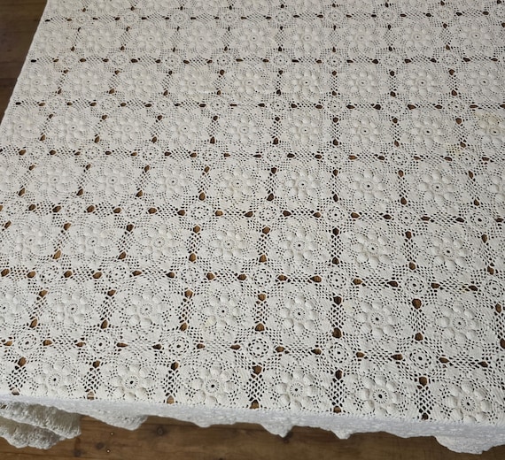 楽天市場】レース編み テーブルクロスの通販 レース編み美しい