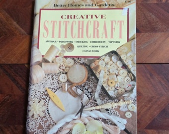 Vintage Better Homes and Garden - Creatine Stitchcraft - 1991 Edition