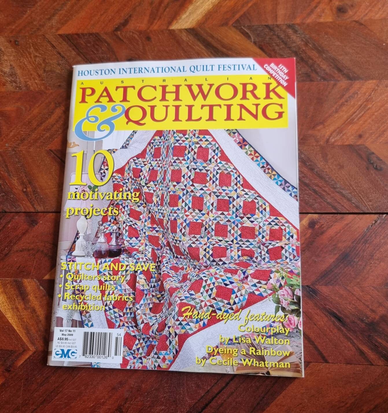 Australian Patchwork and Quilting Magazine - Vol 17 No. 11 - 10 Amazing ...