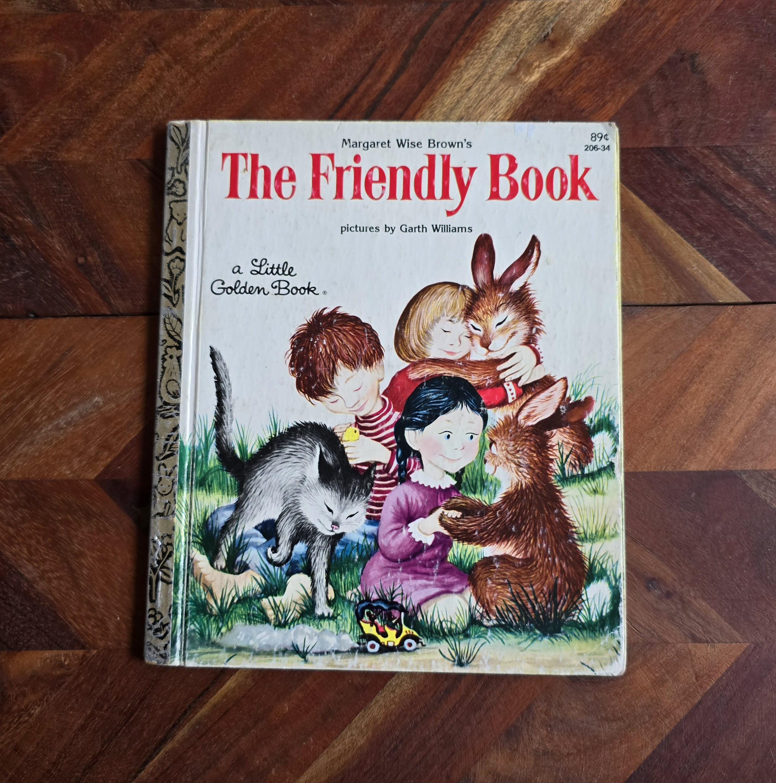 Children’s books 洋書　３冊 Vintage Children's Book - Little Golden Book - the Friendly Book