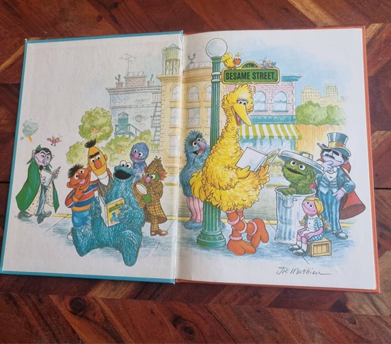 Vintage Children's Book - the Sesame Street Library - Volume 15