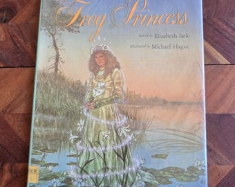 洋書 The Art of Princess and the Frog Vintage Children's Book - the Frog Princess - Retold by Elizabeth