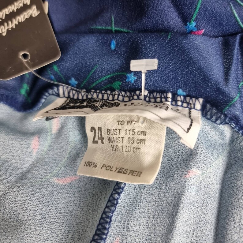 New Vintage MYER WOMENS WORLD Womens Midi Skirt Plus Size 24 Blue