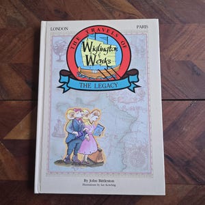 Libro per bambini d&#39;epoca - Wiglinton & Wenks - The Legacy - John Bittleston - Edizione con copertina rigida del 1992