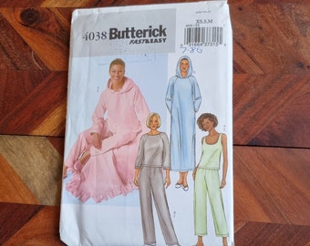 Very Easy Sew Misses Loungewear Pajamas Top 3 Styles Pants 2 Lengths ...