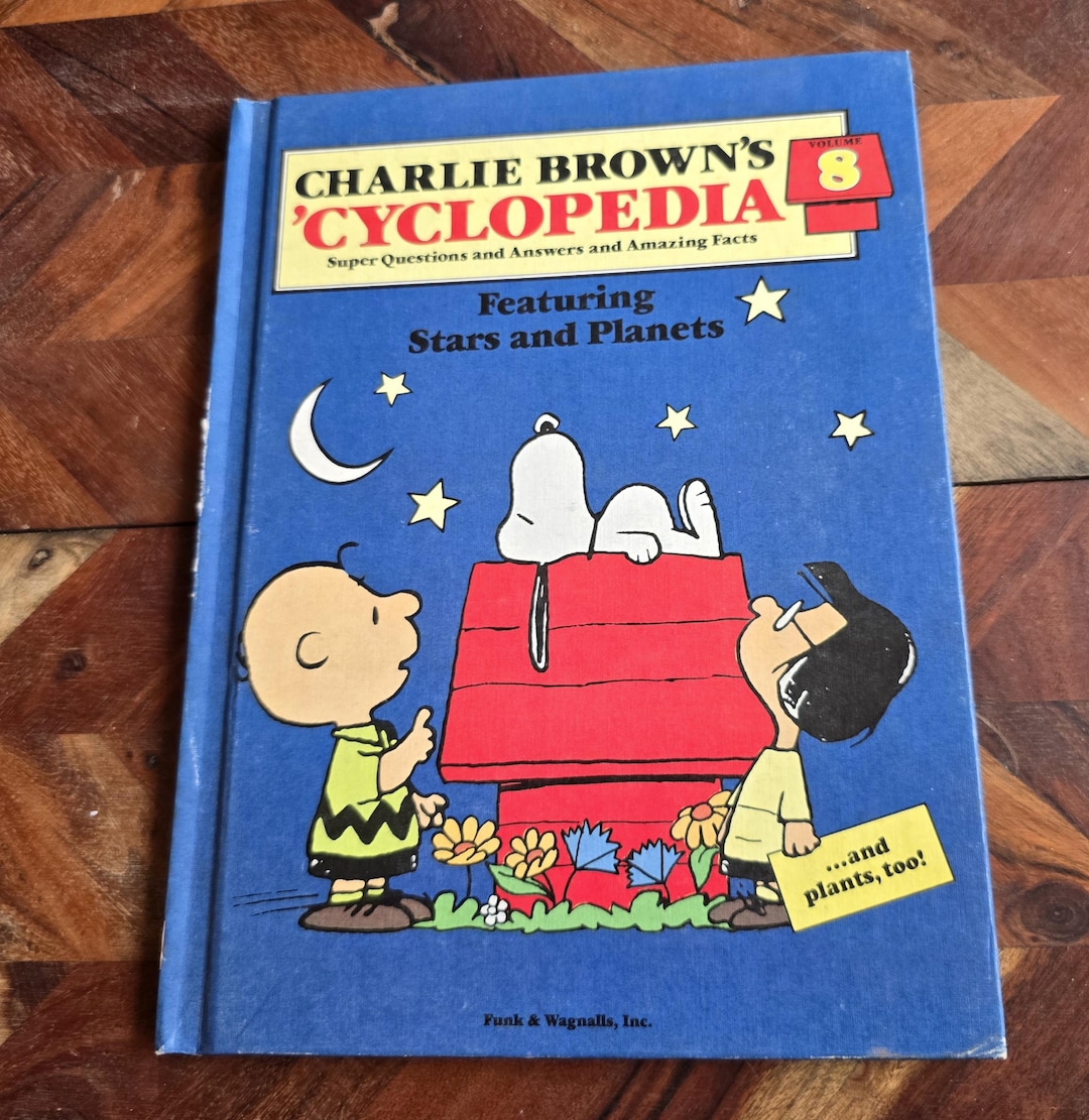Vintage Charlie Brown's Cyclopedia Vol 8 – Stars and Planets, 1980