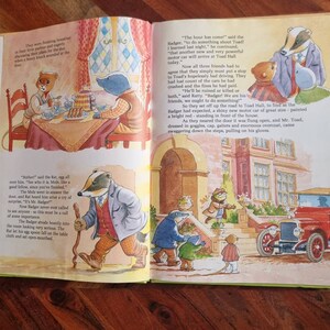 Vintage Childrens Books - the Wind in the Willows - the Adventures of ...