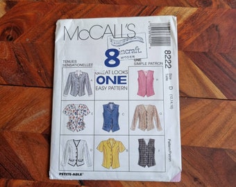 MCCALLS Pattern M7542 Womens Top Sizes 14-16-18-20-22 -  India